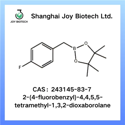 2-(4-fluorobenzil)-4,4,5,5-tetrametil-1,3,2-diossaborolano N. CAS 243145-83-7